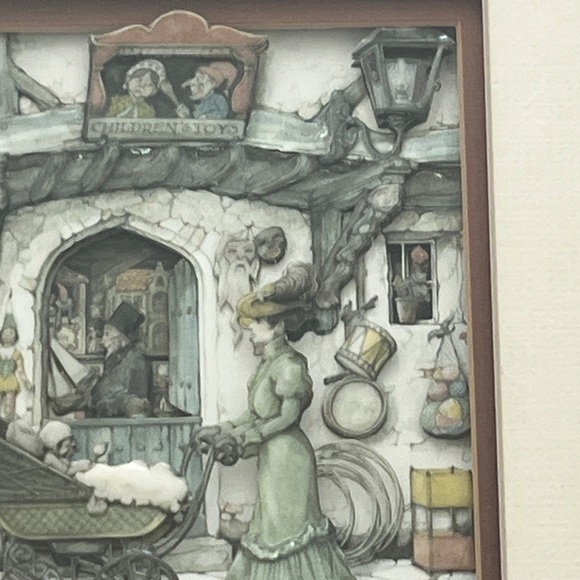 Anton Pieck Art Print in Wooden Frame - Picture 8 of 13